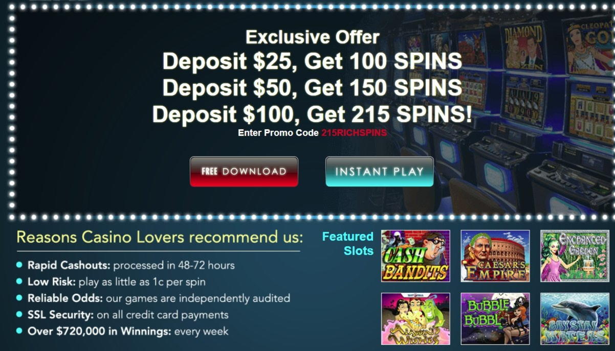 330% Match at a Casino at Royal Panda Casino