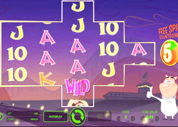 280 FREE SPINS at Party Casino