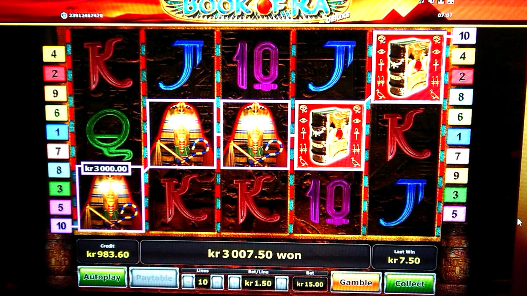 165 Free casino spins at Mrgreen Casino