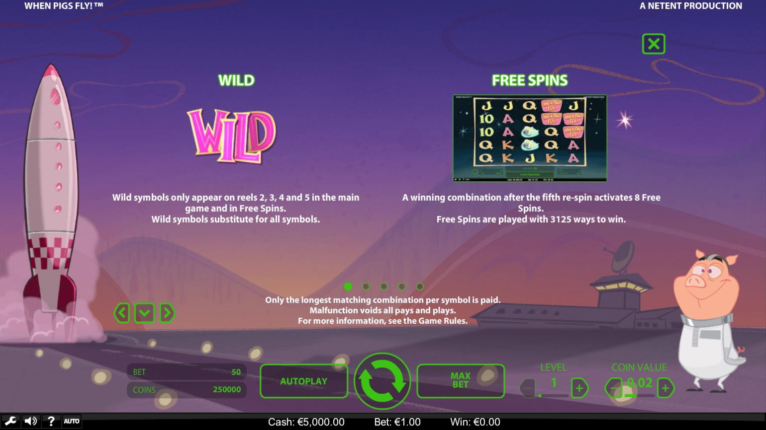 175 Free spins no deposit at Euro Palace Casino