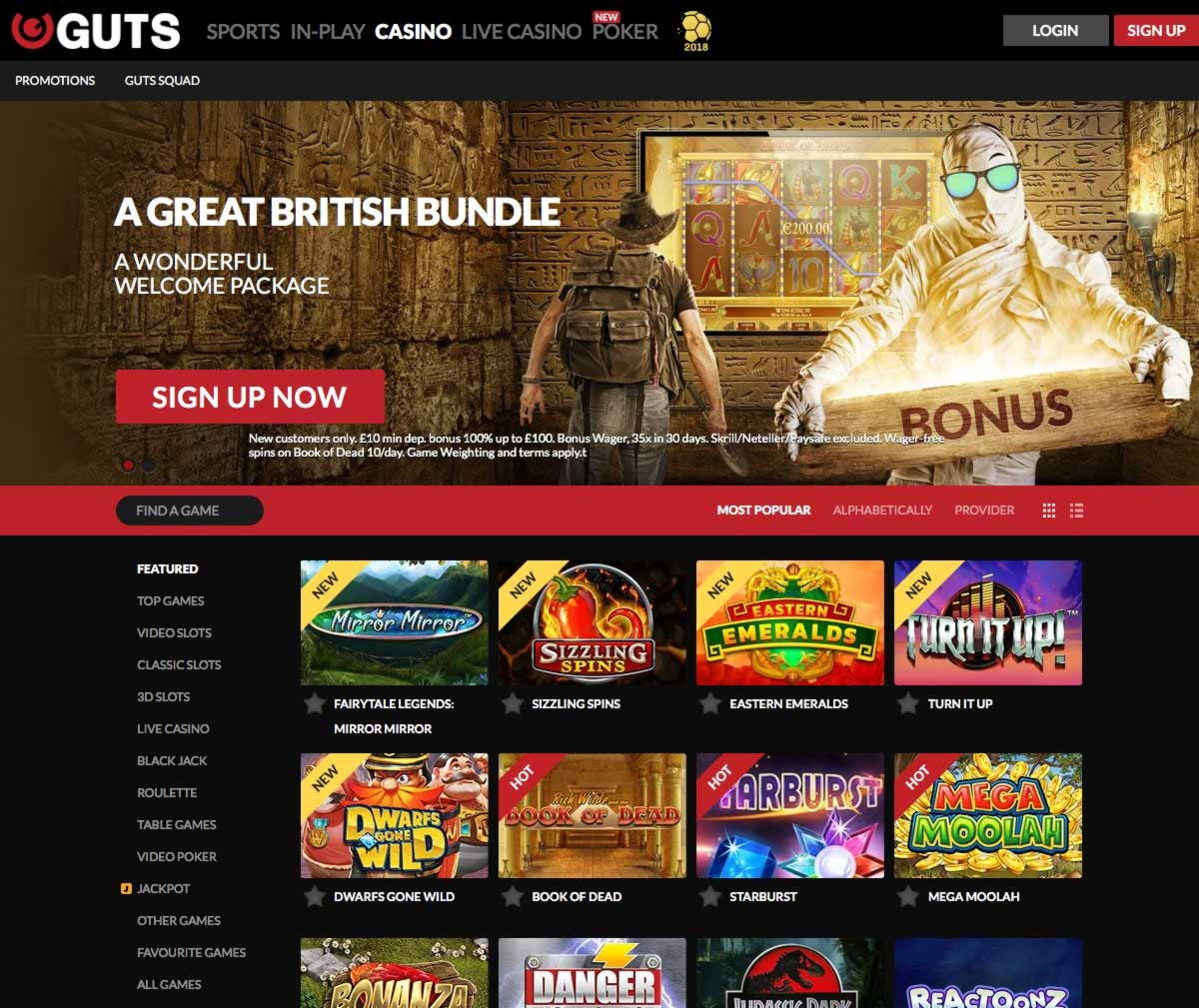 270 Free Spins Casino at Wunderino Casino