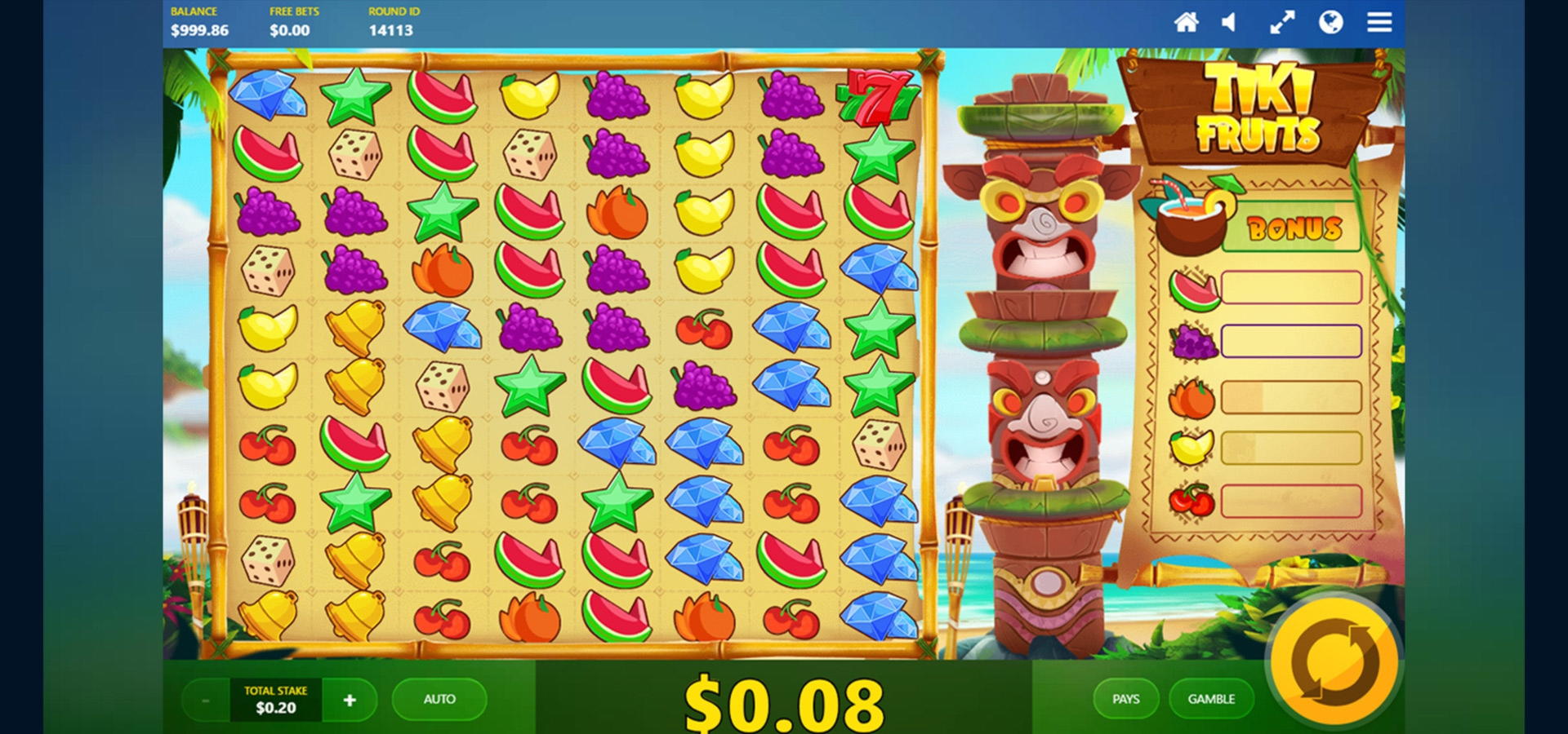 885% Match at a Casino at Royal Panda Casino