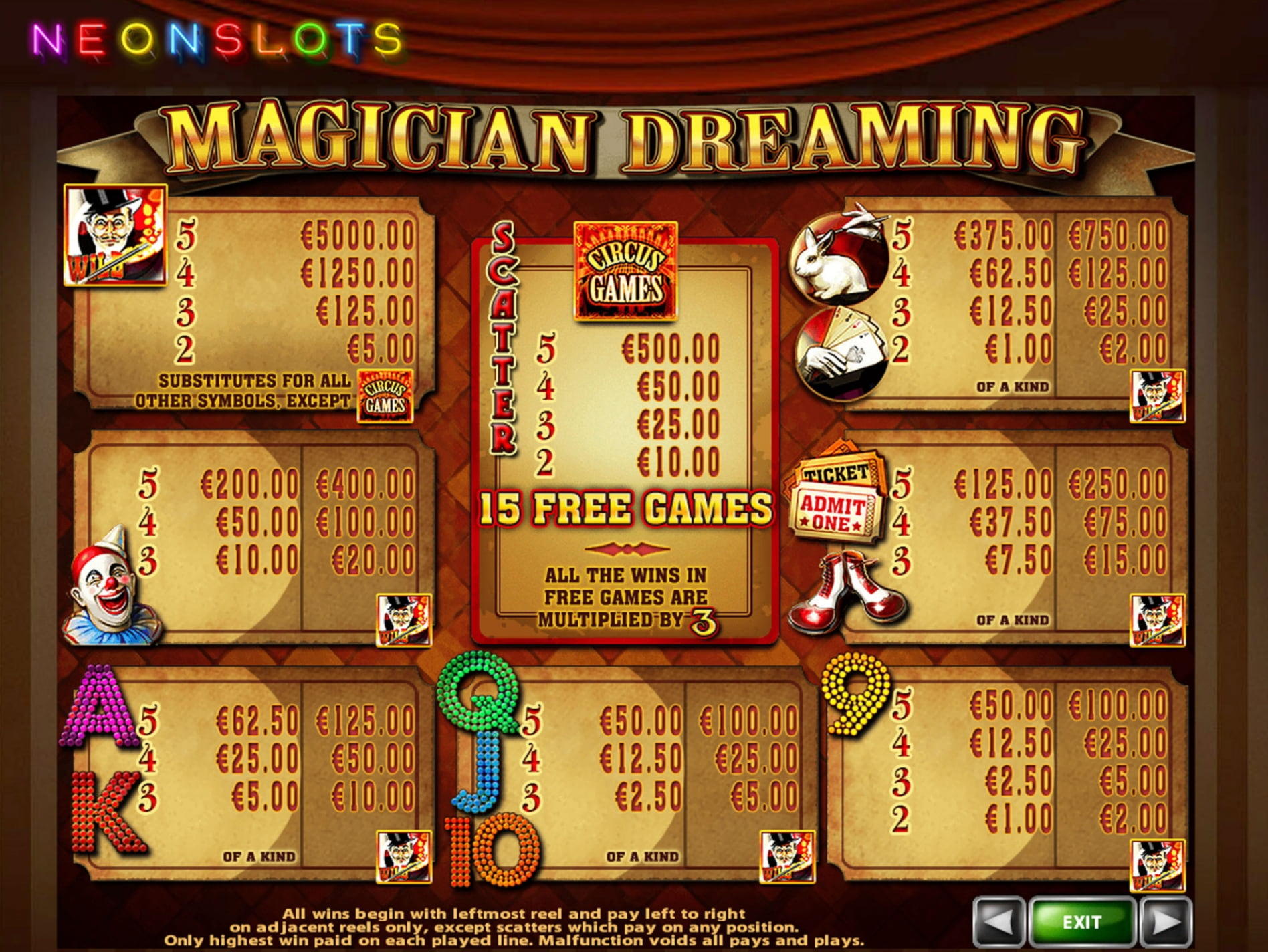 66 Free Spins Casino at Intertops Casino