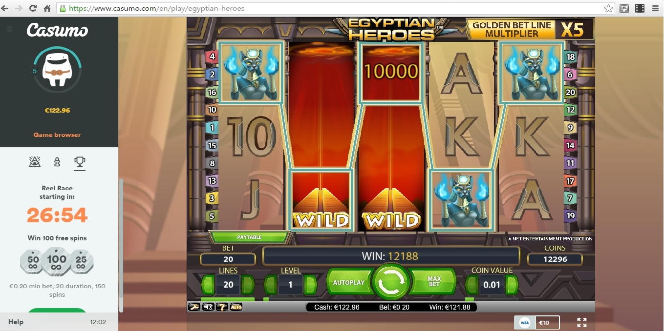 EURO 630 Online Casino Tournament at Cherry Casino