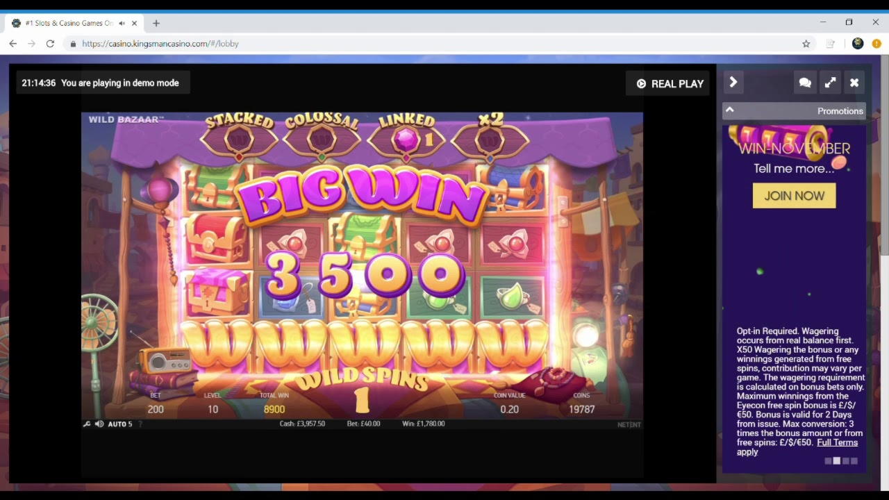 105 Free Spins no deposit at Wunderino Casino