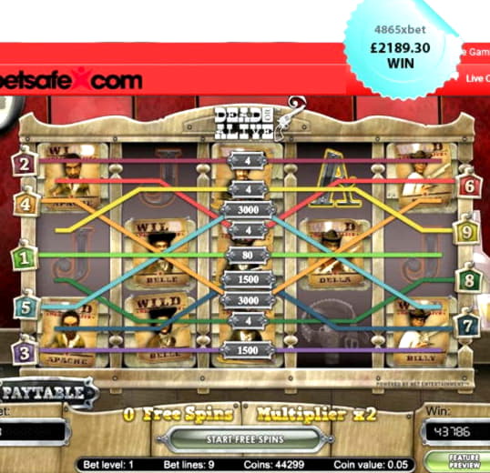 $445 No deposit at Betway Casino