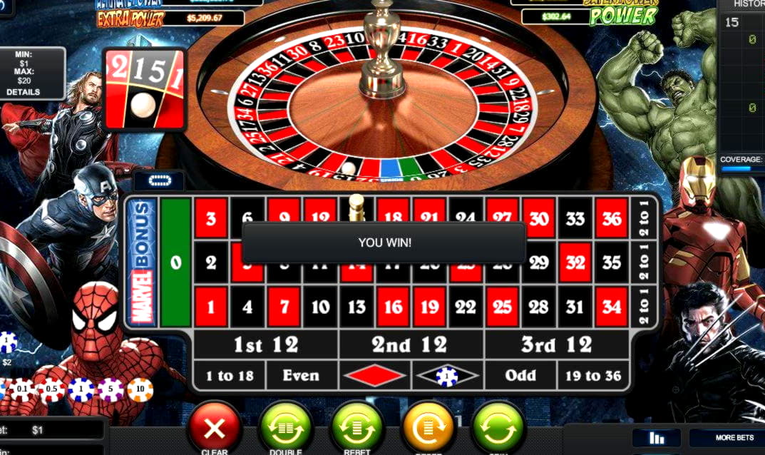 $333 Free chip casino at Magic Red Casino