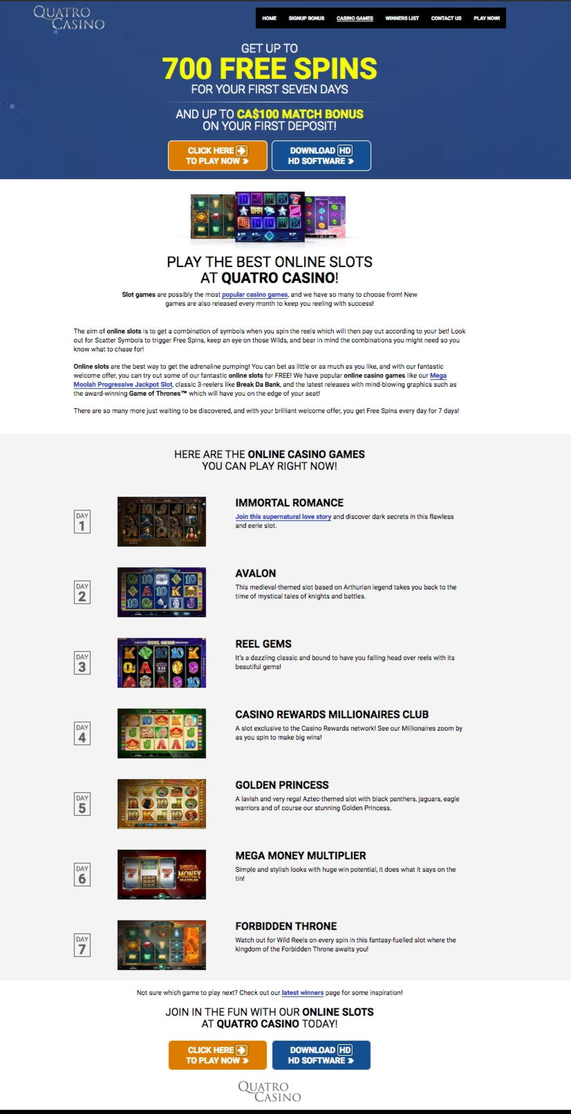 195% Best signup bonus casino at Party Casino