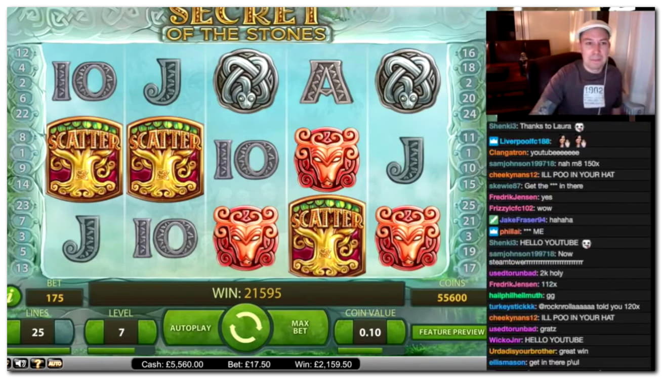 $3365 No deposit at Spin Palace Casino