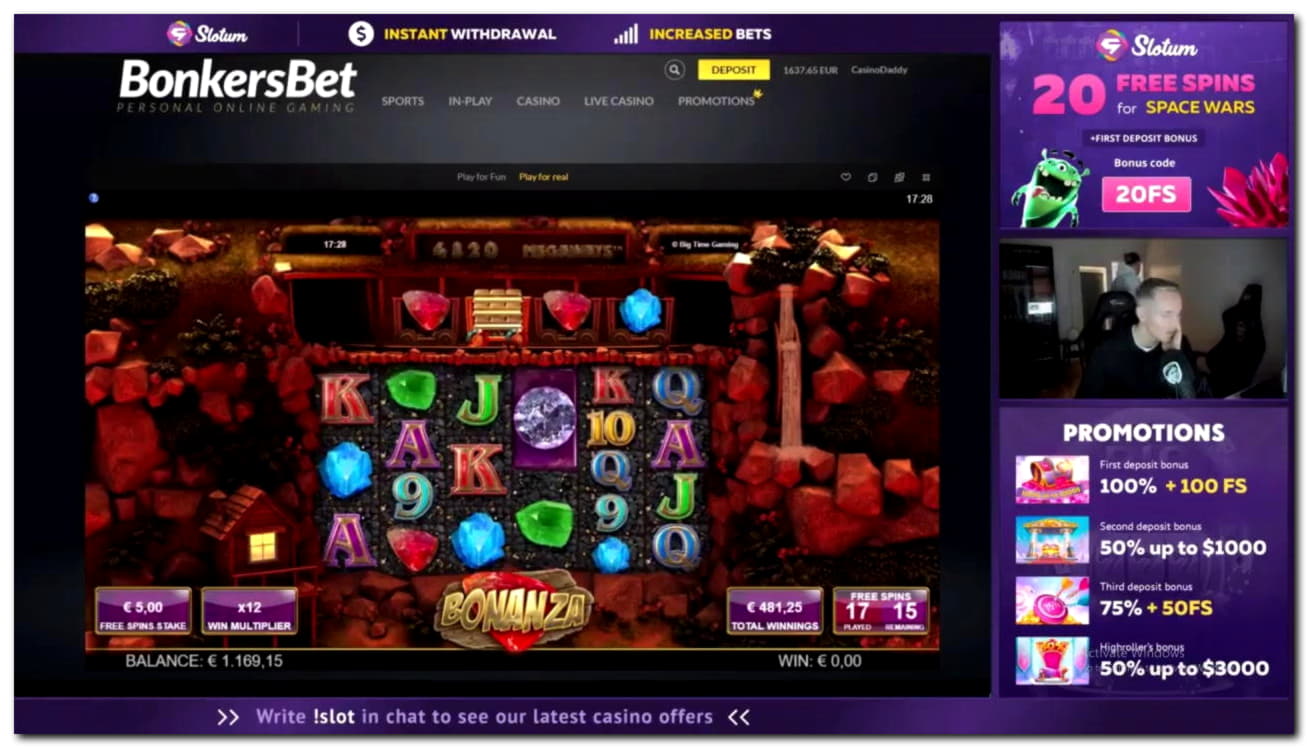 865% Match at a casino at 777 Casino