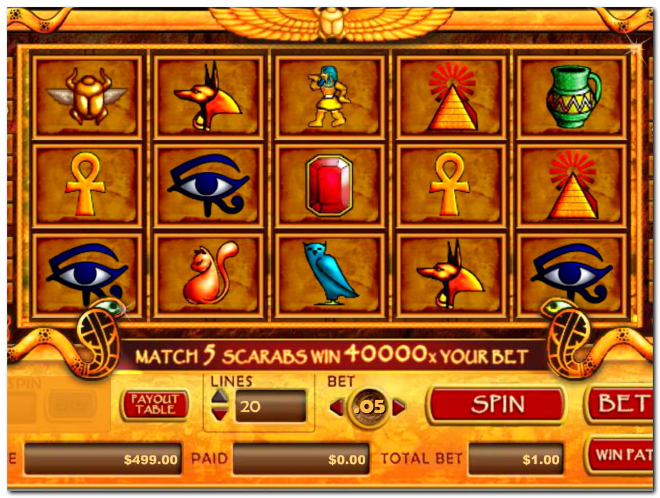 60 FREE Spins at bWin Casino