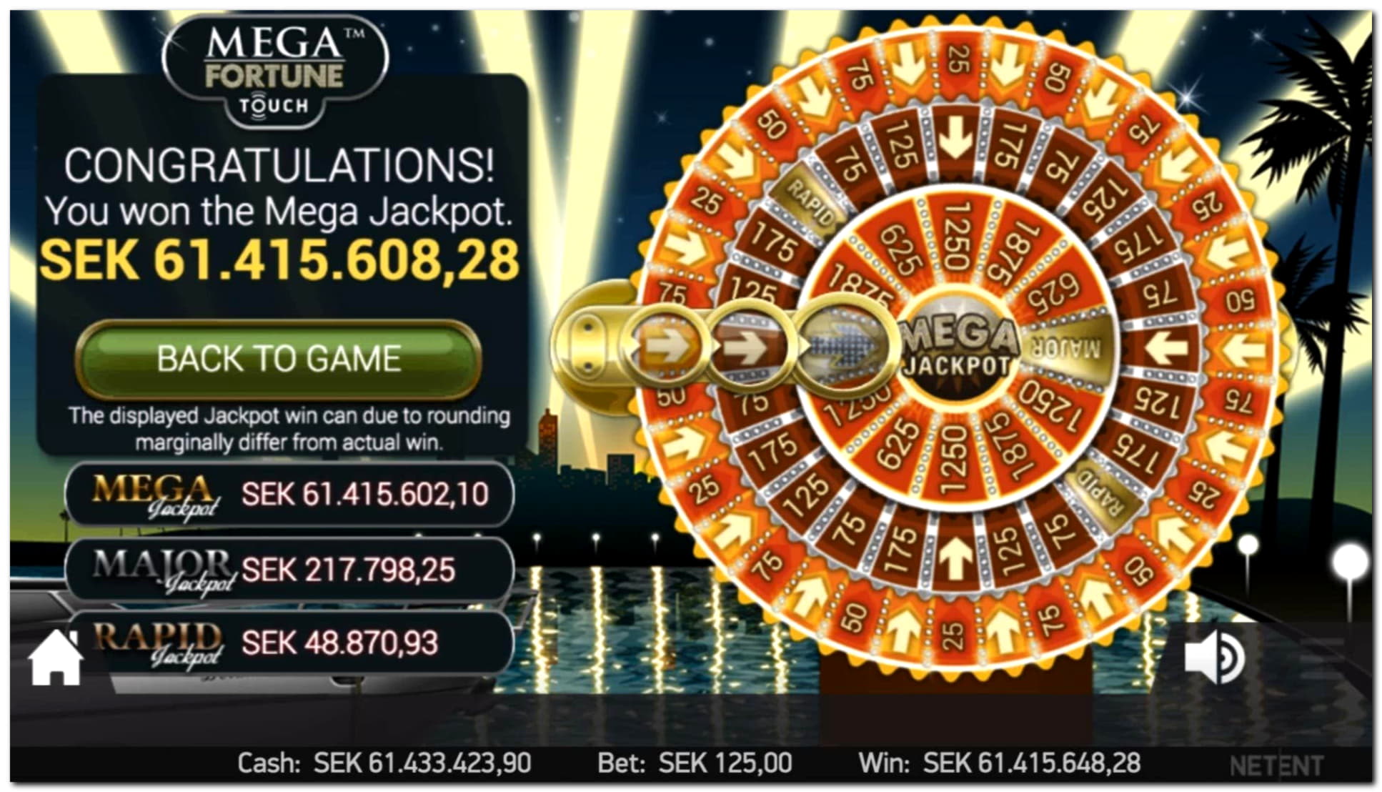 $575 Casino tournaments freeroll at Wunderino Casino