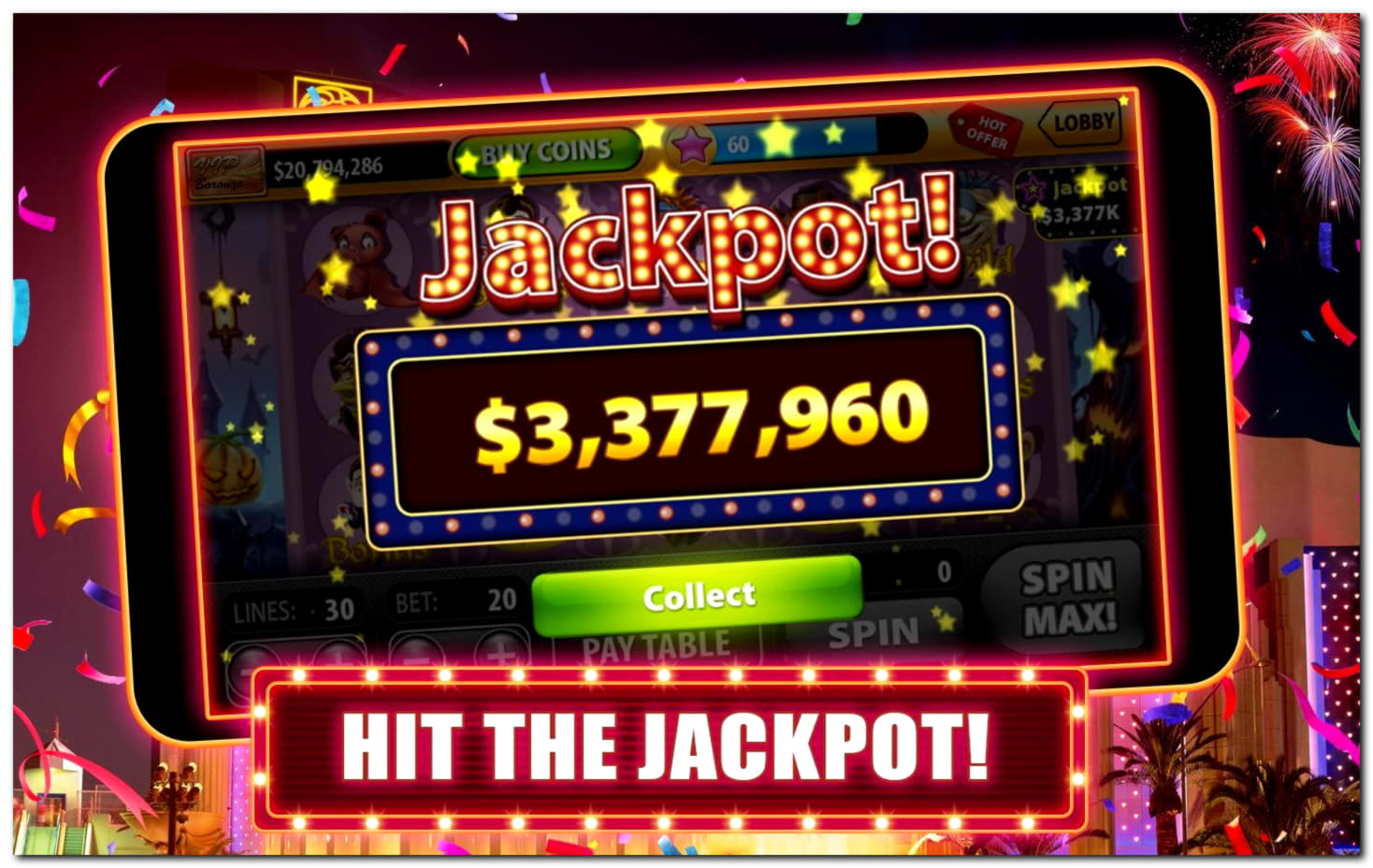 €815 Mobile freeroll slot tournament at Wunderino Casino