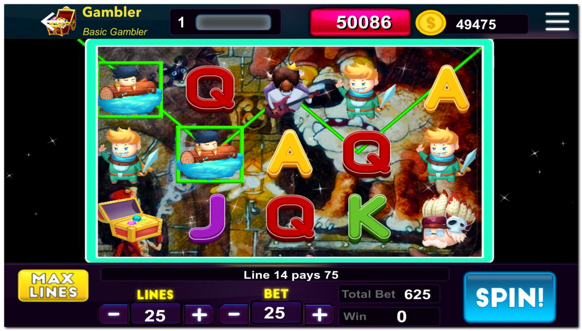 $355 Casino chip at Slotty Dubai Casino