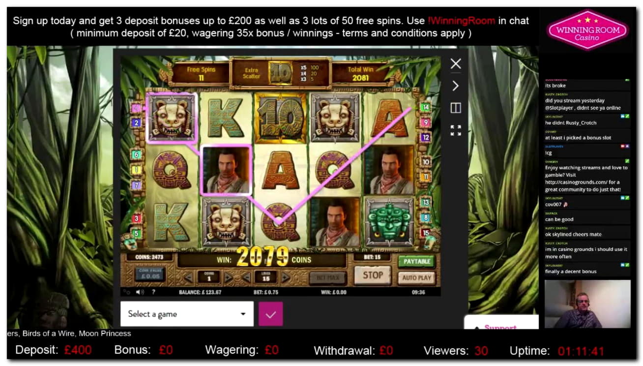 77 Free spins casino at Betway Casino