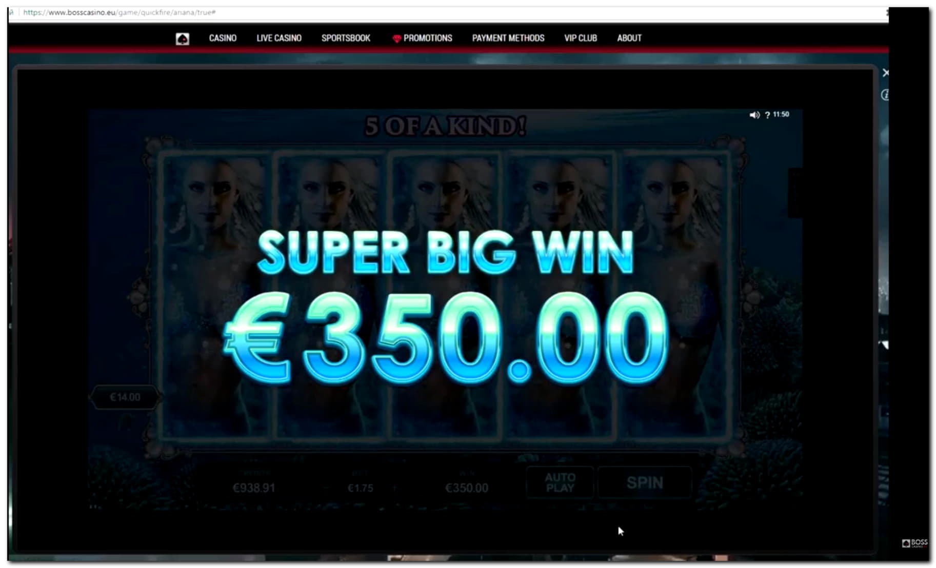 €2820 NO DEPOSIT BONUS at bWin Casino