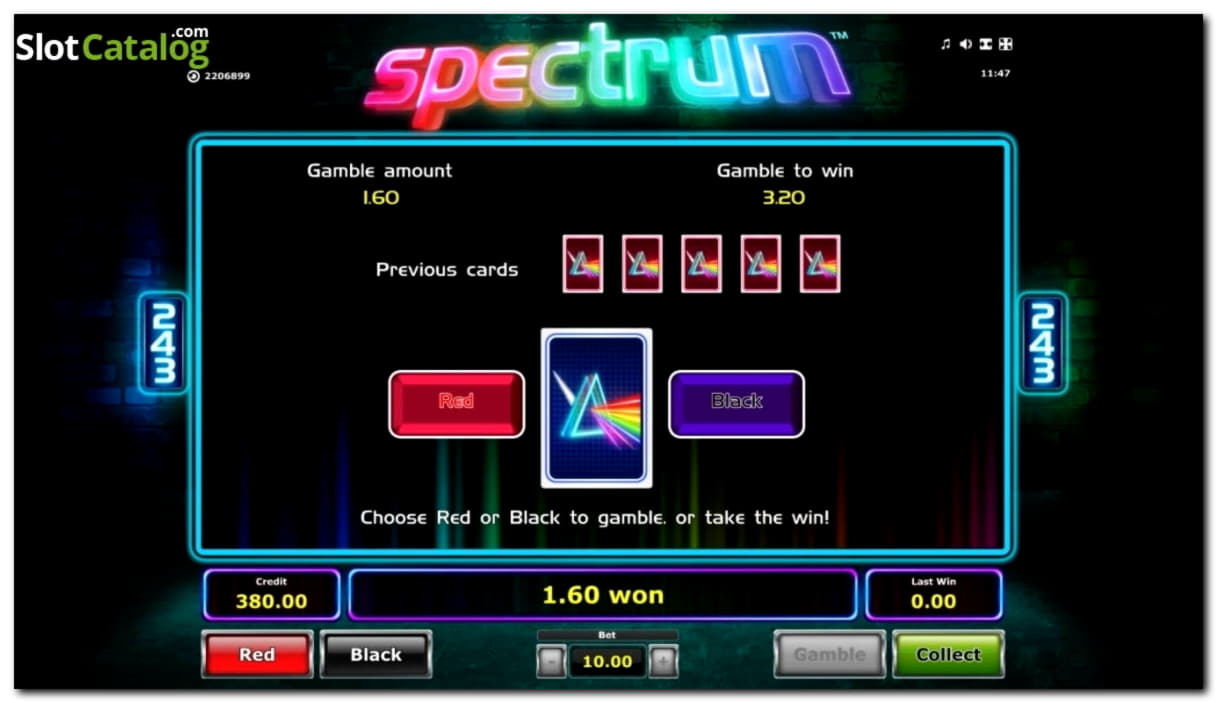 955% Deposit match bonus at Royal Panda Casino