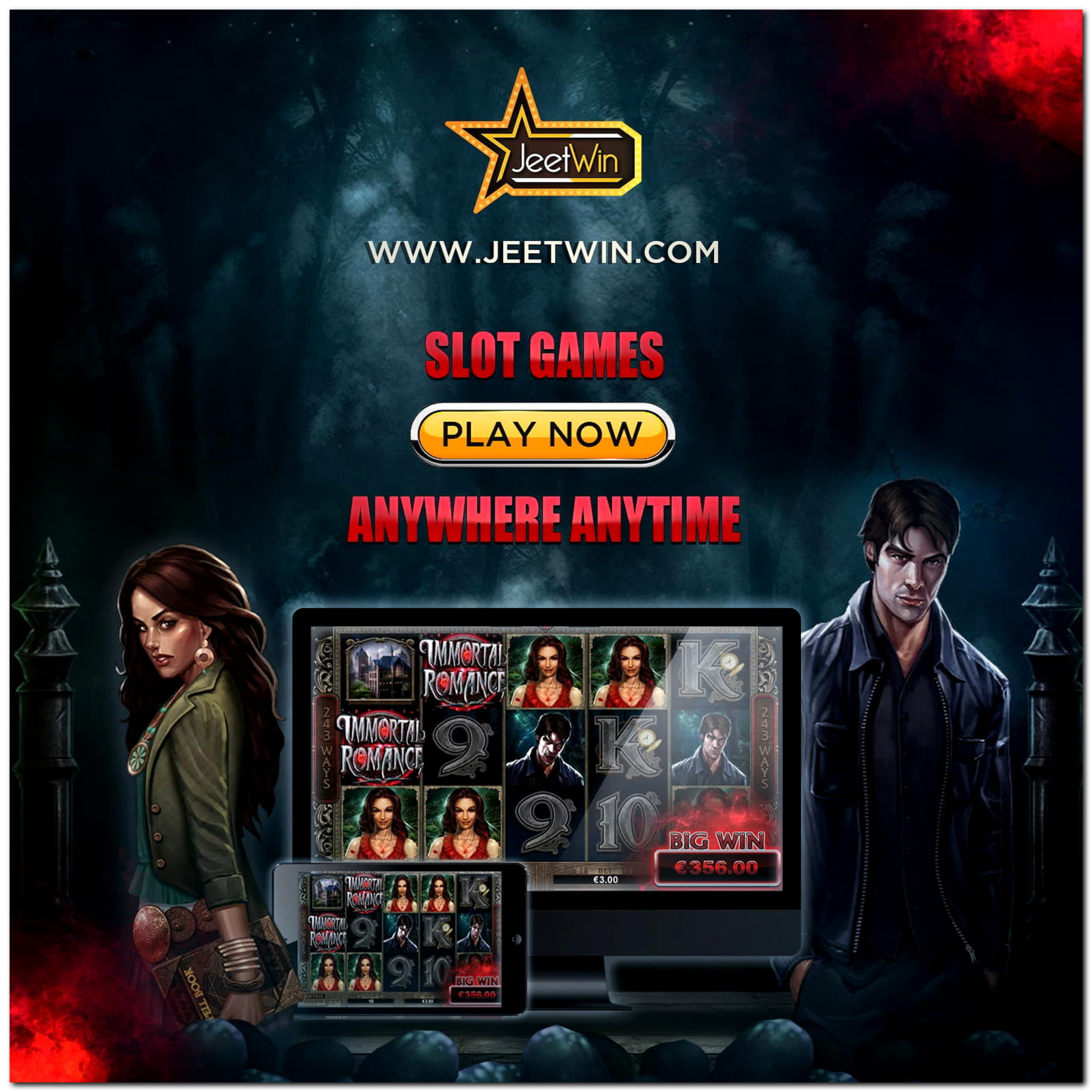 50% Casino Welcome Bonus at Twin Casino