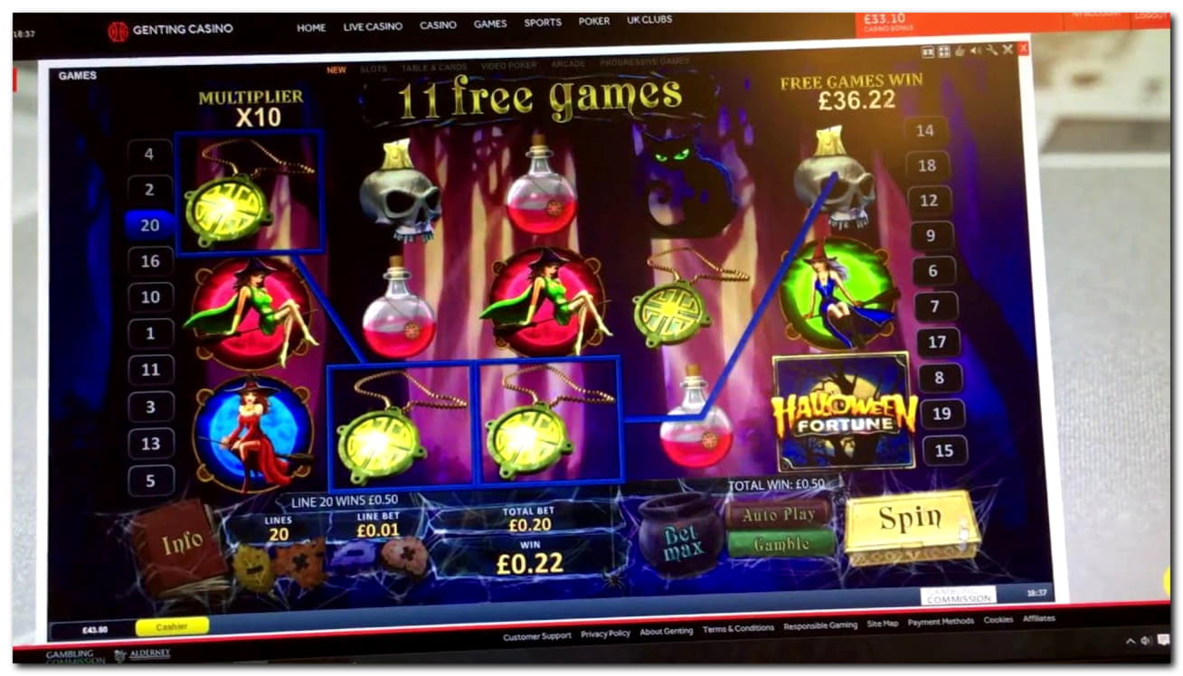 265 Free Spins Casino at Betway Casino