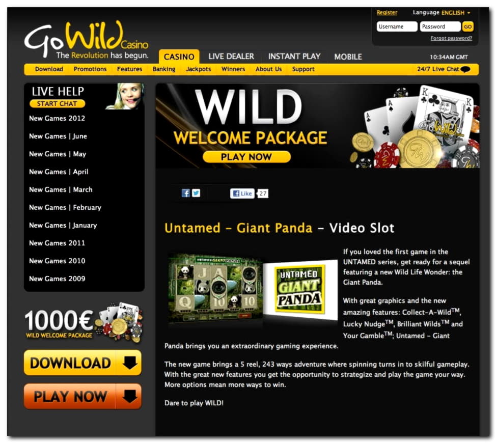 Eur 3295 No deposit casino bonus at Spin Palace Casino