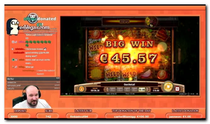 255% casino match bonus at Party Casino