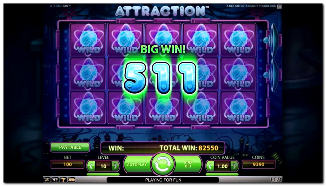 555% Match bonus at Energy Casino
