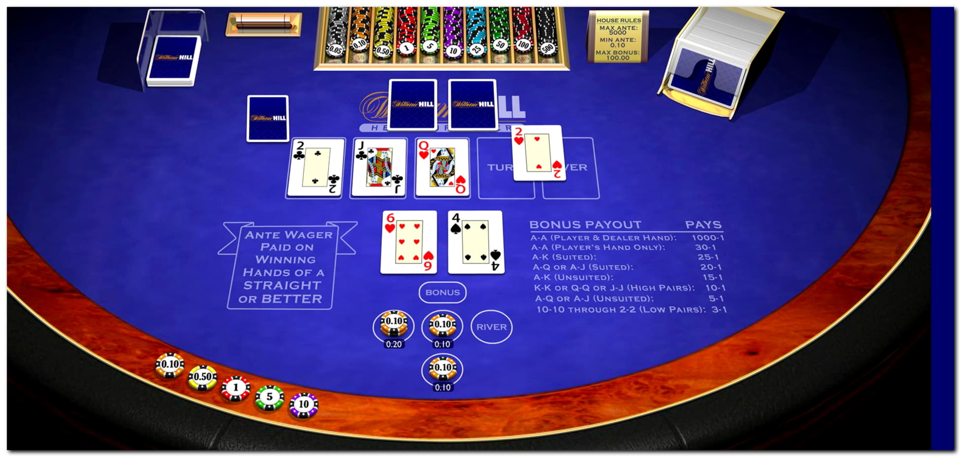 €4250 NO DEPOSIT at bWin Casino