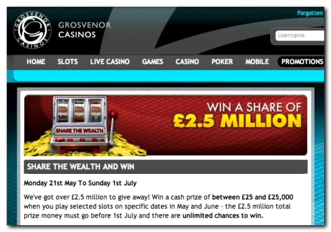 170% Signup casino bonus at Betway Casino