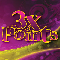 3x Points on Sundays