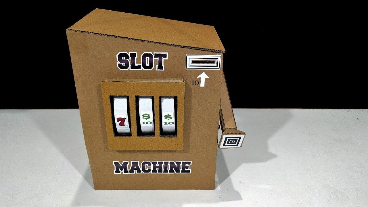 DIY! Slot machine How to make a German Online Casino Slot machine from cardboard