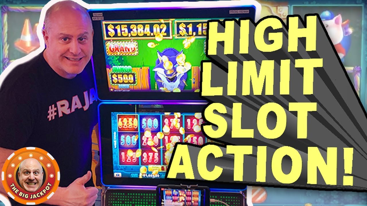 ? High Limit Slot Action from The Lodge German Casino! ?