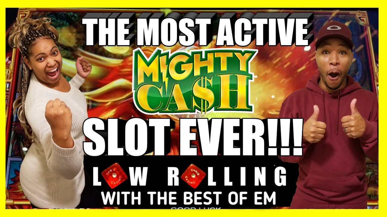 OMG!!! The Most Active MIGHTY CASH Slot Machine German Casino Game Bonus EVER!!! BIG WIN!!! (San Manuel)