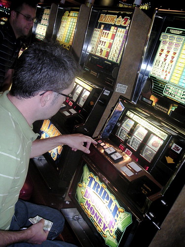 Todd plays the slots