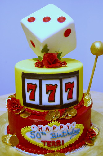 Casino Cake - alternate angle