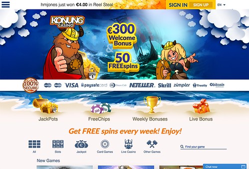 Konung Casino Website