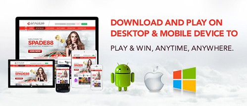 Play anytime and anywhere at Spade88 Malaysia Online Casino