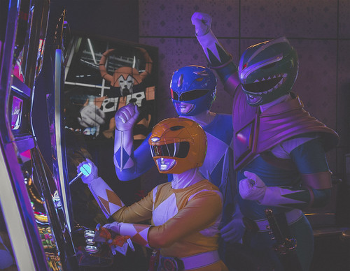 Power Rangers Slot machine - Casino de Montréal