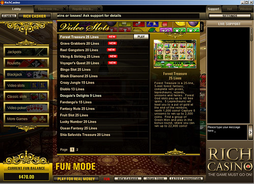 Rich Casino Slot Games