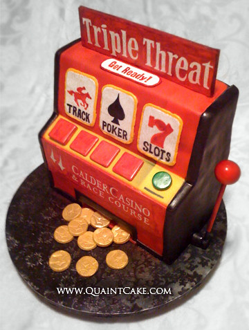 Slot Machine Cake