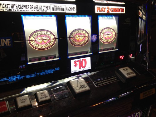 50K Jackpot on the Double Diamond Slot Machine @ Charlestown, WV Hollywood Casino.