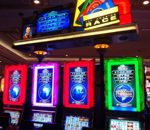 Amazing Race slot machines