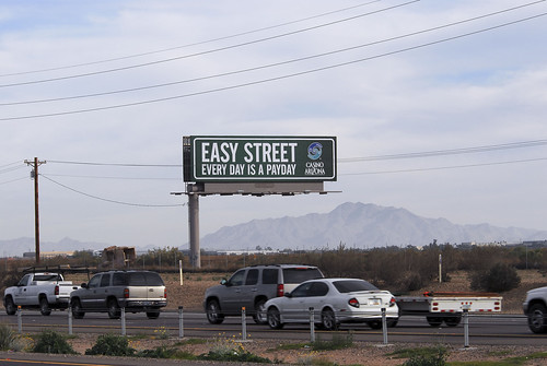 Casino Arizona billboard - Santan Freeway Loop 202, Chandler, AZ