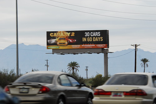 Gila River Casinos billboard - Santan Freeway Loop 202