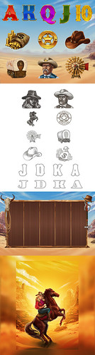 Slot-machine - Wild west