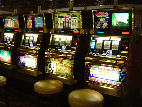 Slots Machines in Las Vegas casino