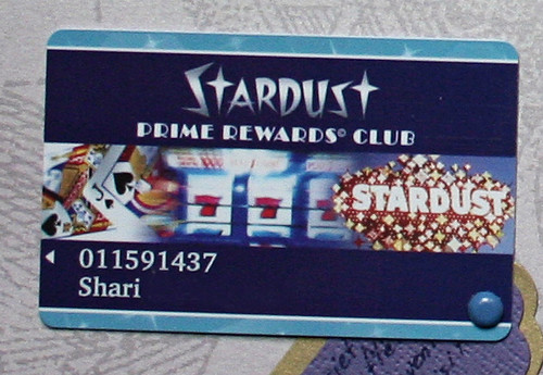 Stardust Slot Club Card