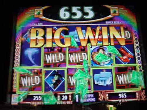 Wizard of Oz Slots BIG WIN!