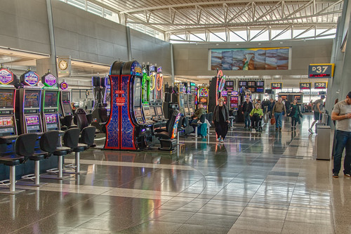 Las Vegas Airport is special for its Casinos and Slot Machines