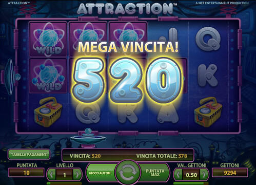 Attraction Video Slot