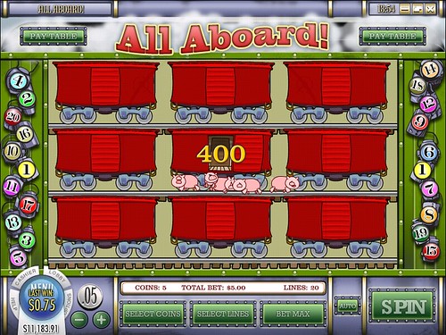 BonusPlay1 | All Aboard | 5 Reel Casino Video Slots | Casino Slot Games | Online Casino | Worldwide Casino Games Online
